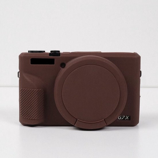Beschermcase voor Canon G7X Mark III Bruin