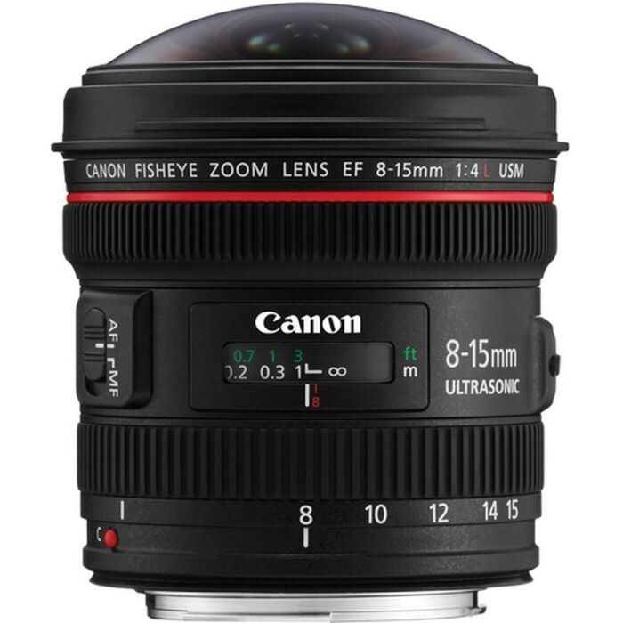 Canon EF 8-15mm/F4.0L USM Fisheye