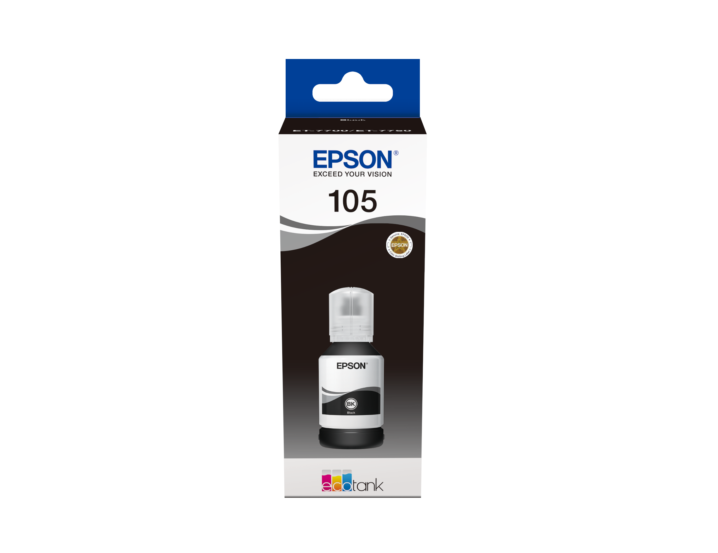 Epson EcoTank zwart T 105 140 ml              T 00Q1