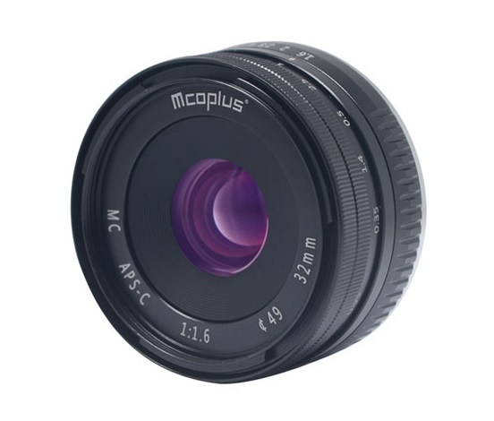 McoPlus MCO35mm F/1.6 Sony Zwart