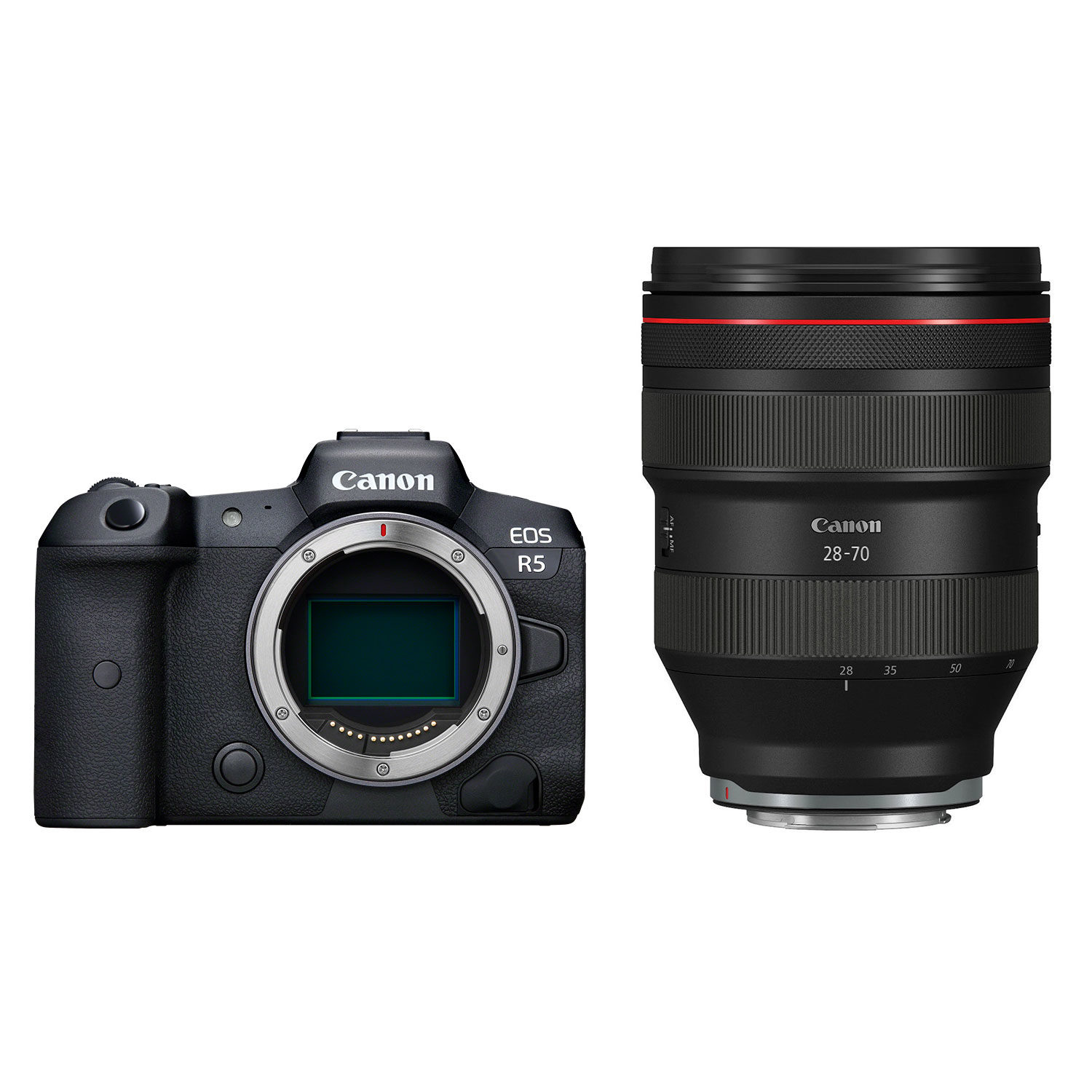 Canon EOS R5 mark II Body + Canon RF 24-70MM F/2.8 L IS USM