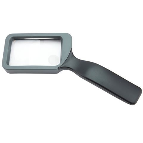 Carson Leesglas met Rubberen Handvat vergroting 2x met 6,5x spot lens JS-18