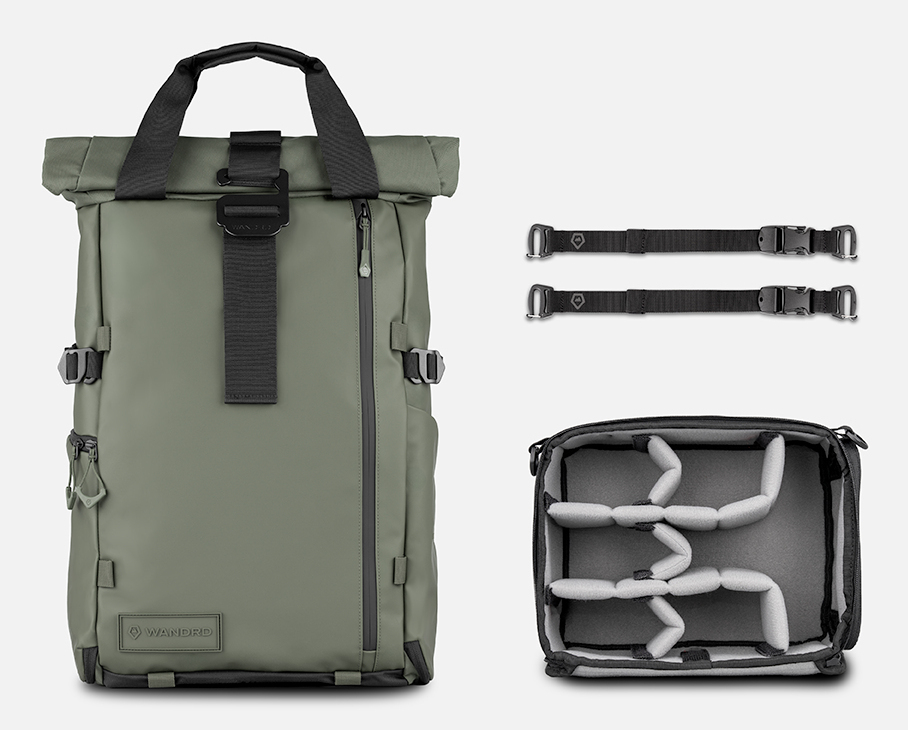 Wandrd PRVKE 31l Wasatch Green Photo Bundle V4