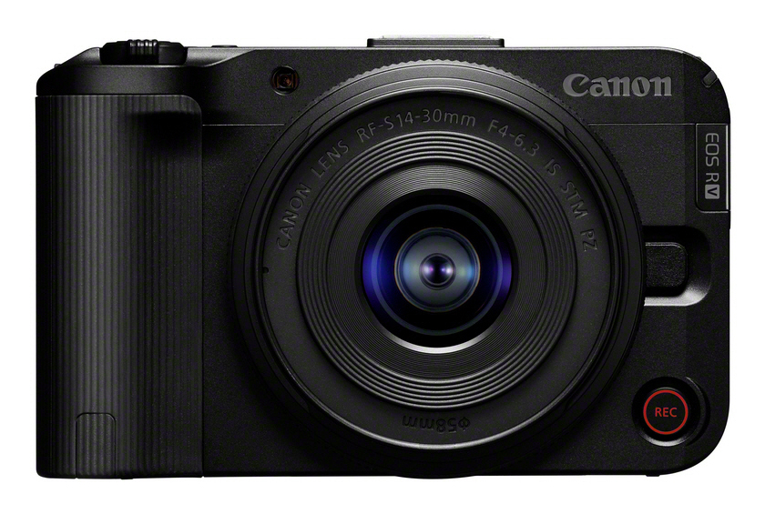 Canon EOS R50V + RF-S 14-30mm f/4-6.3 IS STM PZ Kit MILC 24,2 MP CMOS 6000 x 4000 Pixels Zwart