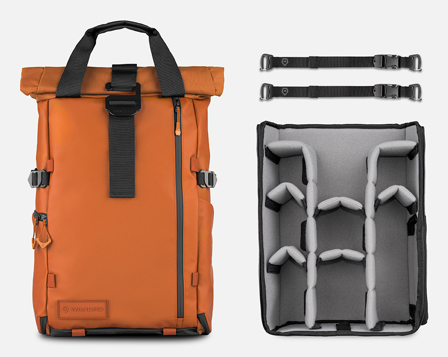 Wandrd PRVKE 31l Sedona Orange Pro Photography Bundle V4