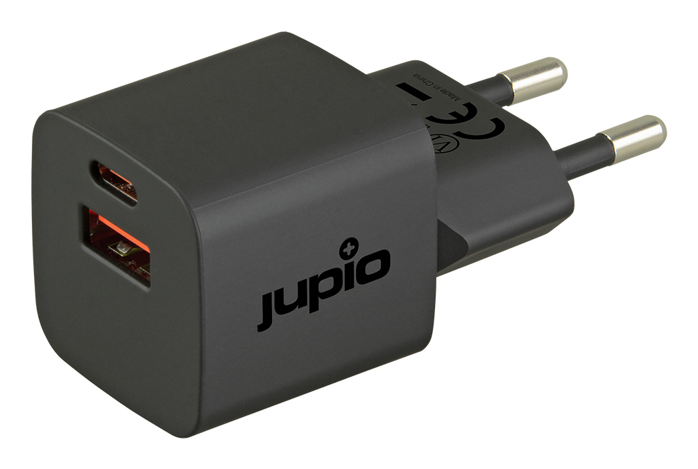 Jupio Dual USB / USB-C Charger 30W