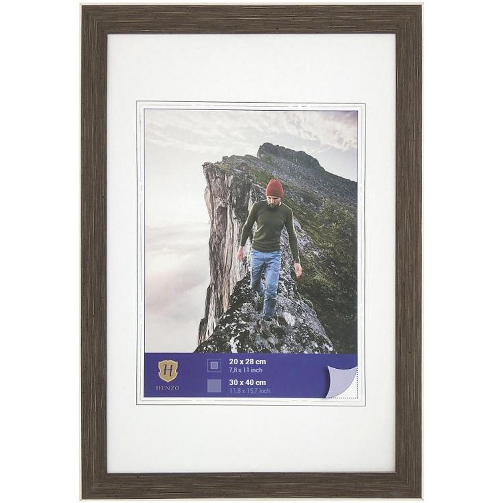 Henzo WPC Frame Edge 30x40 donkerbruin