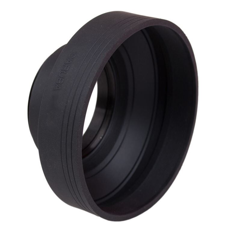Caruba Rubberen Zonnekap 3in1 43mm