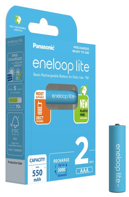 Eneloop Lite AAA 550 mAh Blister 2