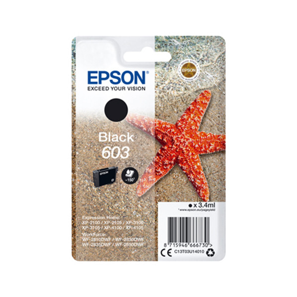 Epson inktpatroon foto zwart   T 603  220 ml     T 6031