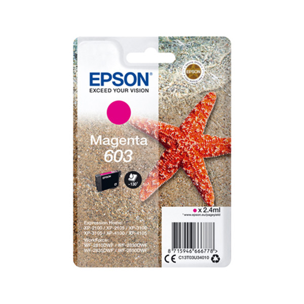Epson Inktpatroon light magenta T603 220 ml T 603C