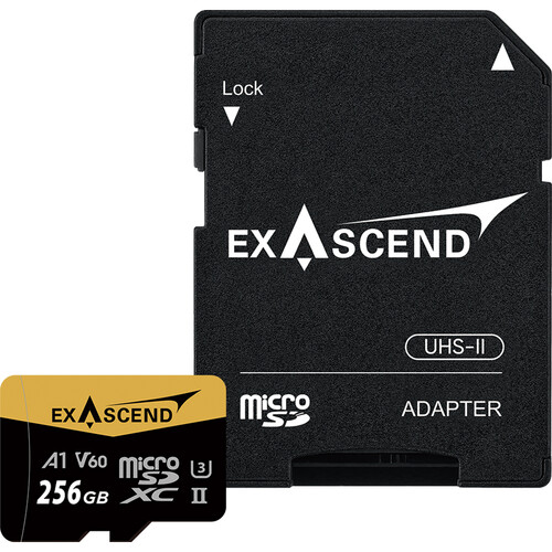 Exascend Catalyst UHS-II MicroSD Card(V60) 256GB