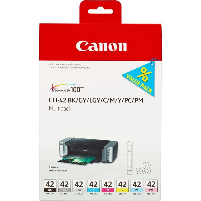 Canon CLI-42 8inkt Multi Pack