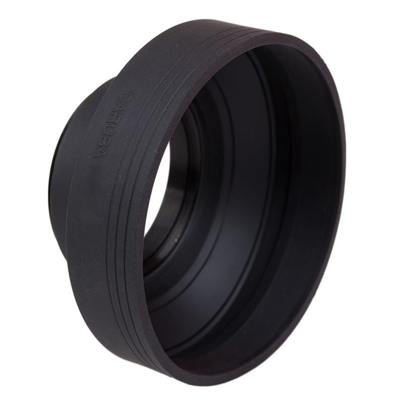 Caruba Rubberen Zonnekap 3in1 37mm