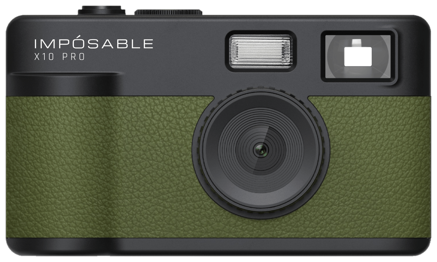 IMPÓSABLE - X10 PRO - Forest Green - 12MP - Screenless Retro Camera - incl 4GB Memory Card