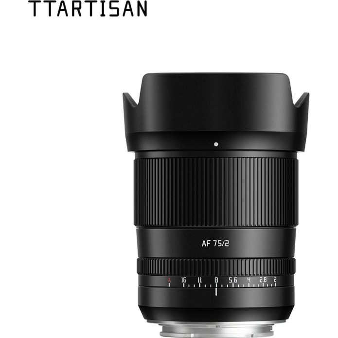 TTArtisan AF 75mm f/2.0 Nikon Z-Mount zwart