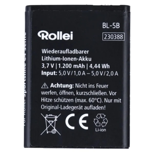 Rollei Battery For Rollei Compactline 10X Zoom Camera