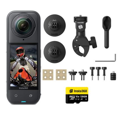 Insta360 X5 Motorcycle Bundle