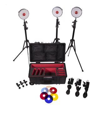 Rotolight NEO 2 LED 3 Light Kit for Film, Photography and Video