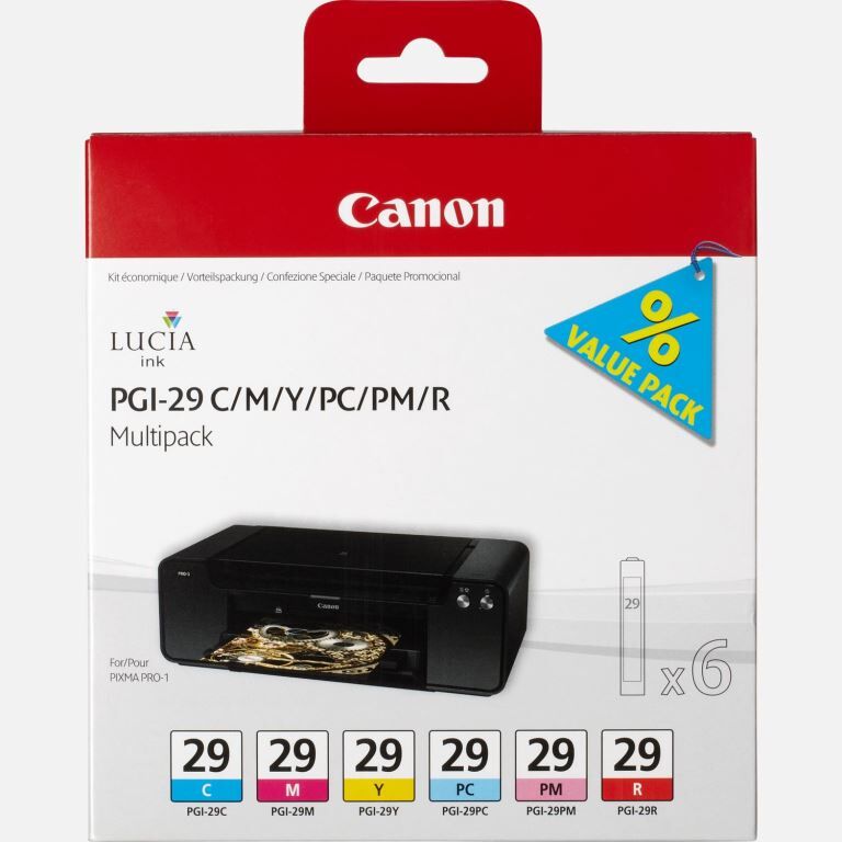 Canon PGI-29 C/M/Y/PC/PM/R Multipack