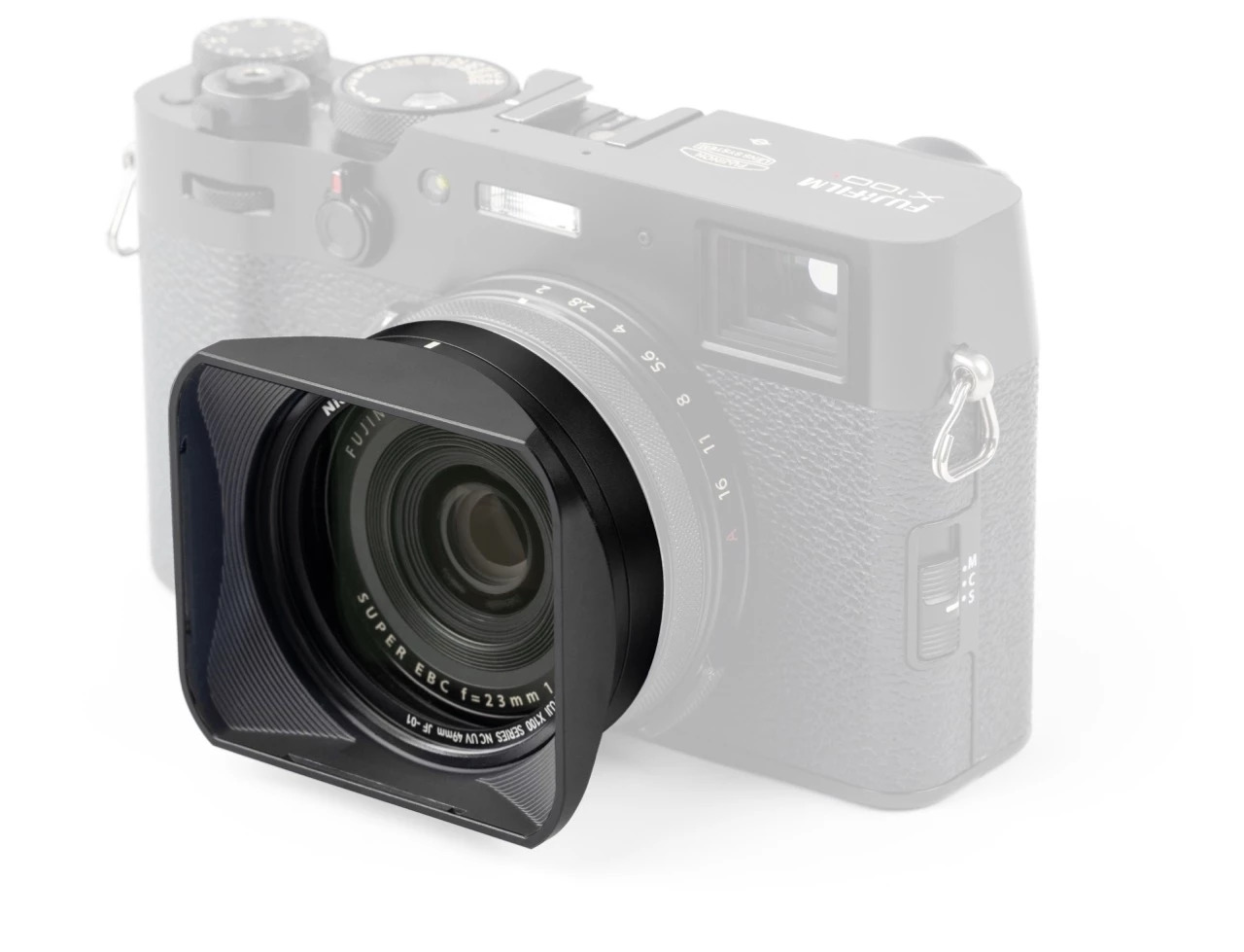 Nisi Fujifilm X100 JetMag Pro Lens Hood Kit black (compatible with Fujifilm X100 series, UV filter, lens hood)