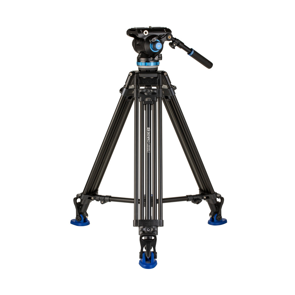 Benro A673TM Aluminium Dual Tube Videostatief w/ S8PRO Vi...