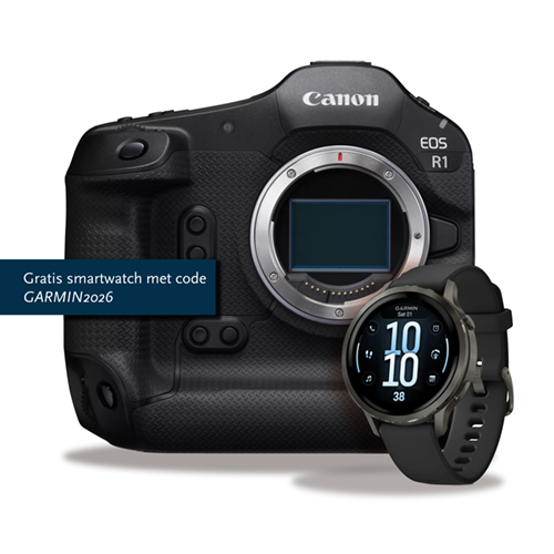 Canon EOS R1 MILC body 24,2 MP CMOS 6000 x 4000 Pixels Zwart