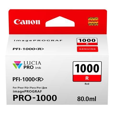 Canon PFI-1000 R rood