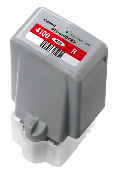 Canon Ink PFI-4100 R Red Ink Tank