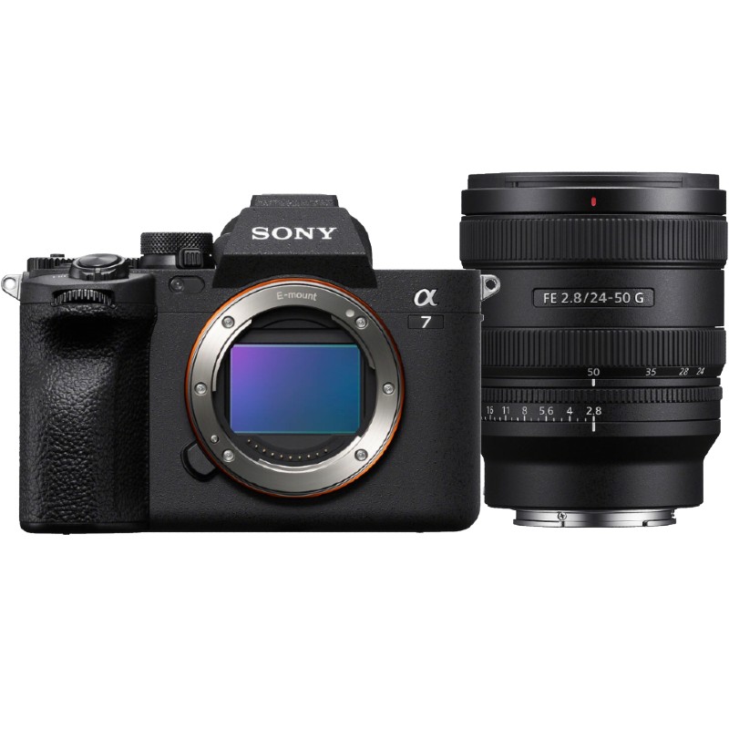 Sony A7 Mark IV body Zwart + Sony SEL 24-50mm f/2.8 G