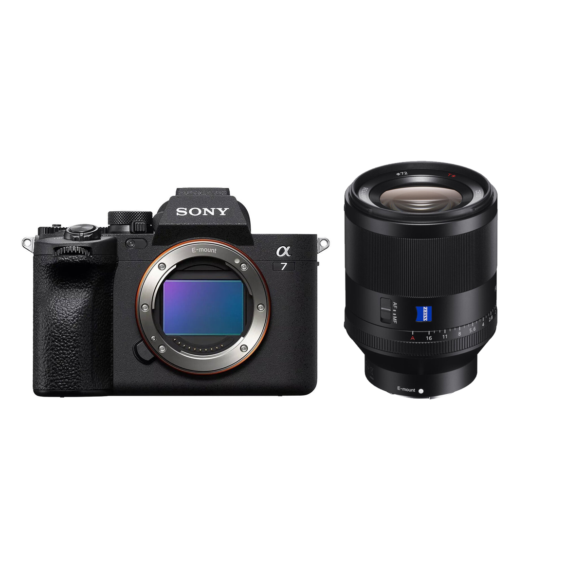 Sony A7 Mark IV body Zwart + Sony SEL 50mm f/1.4 GM