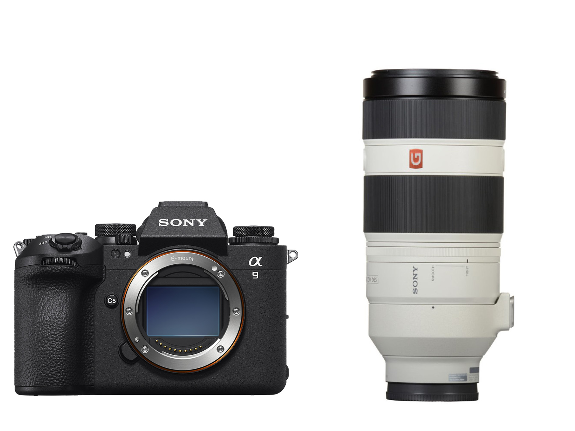 Sony A9 III Body + Sony SEL FE 100-400 mm F4,5-5,6 GM OSS supertelezoomlens