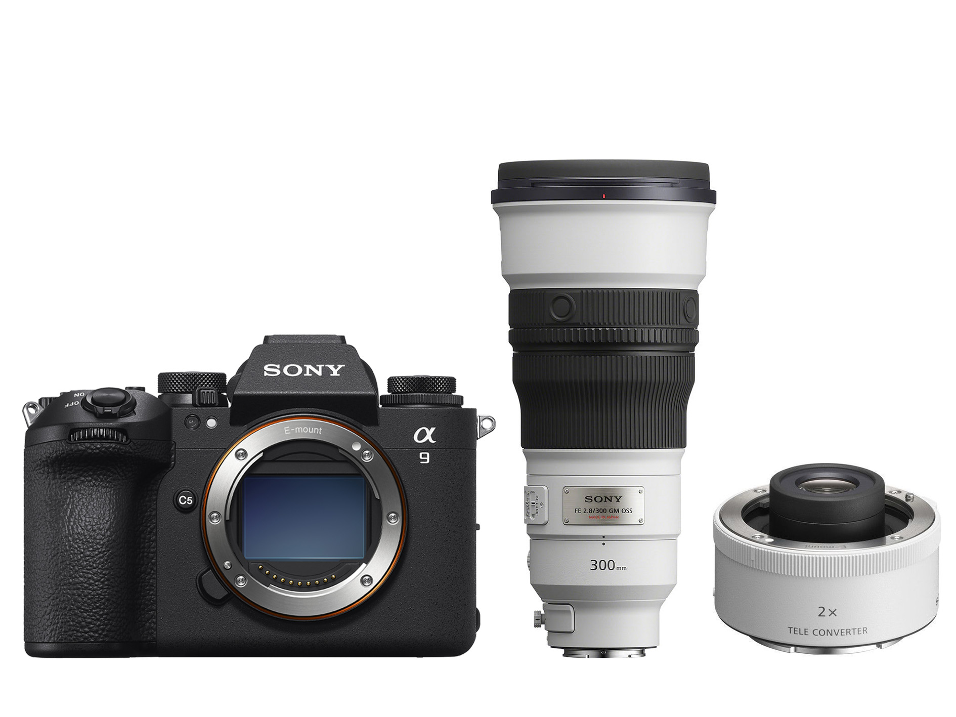 Sony A9 III Body + Sony SEL 300mm f/2.8 G Master + Sony SEL 2.0x TC converter E-mount