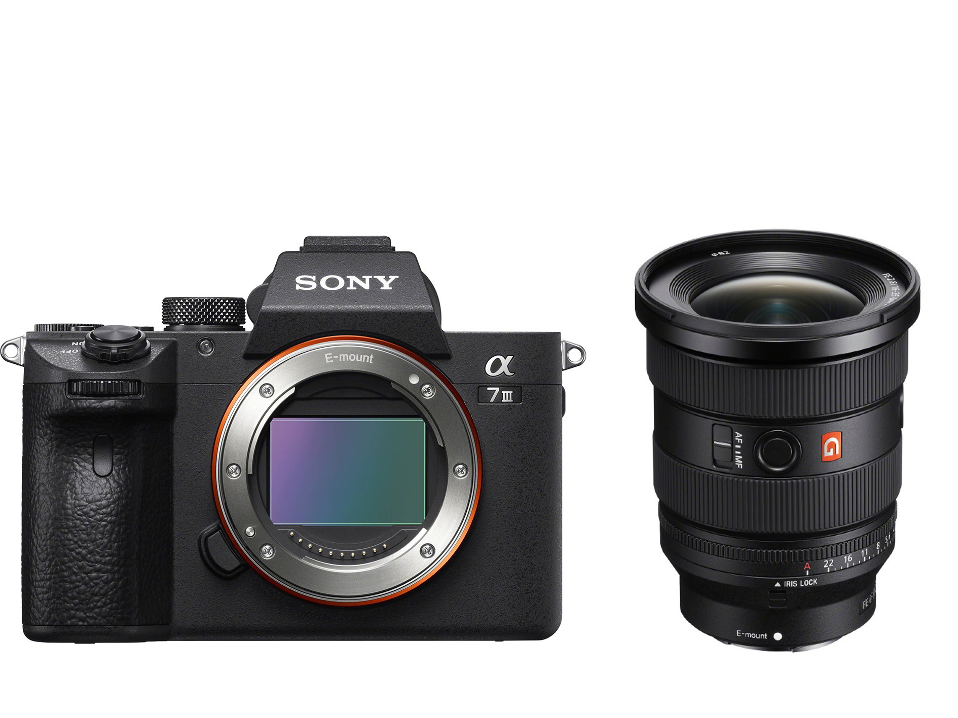 Sony A7 III body Zwart + Sony SEL 16-35mm FE f/2.8 GM II