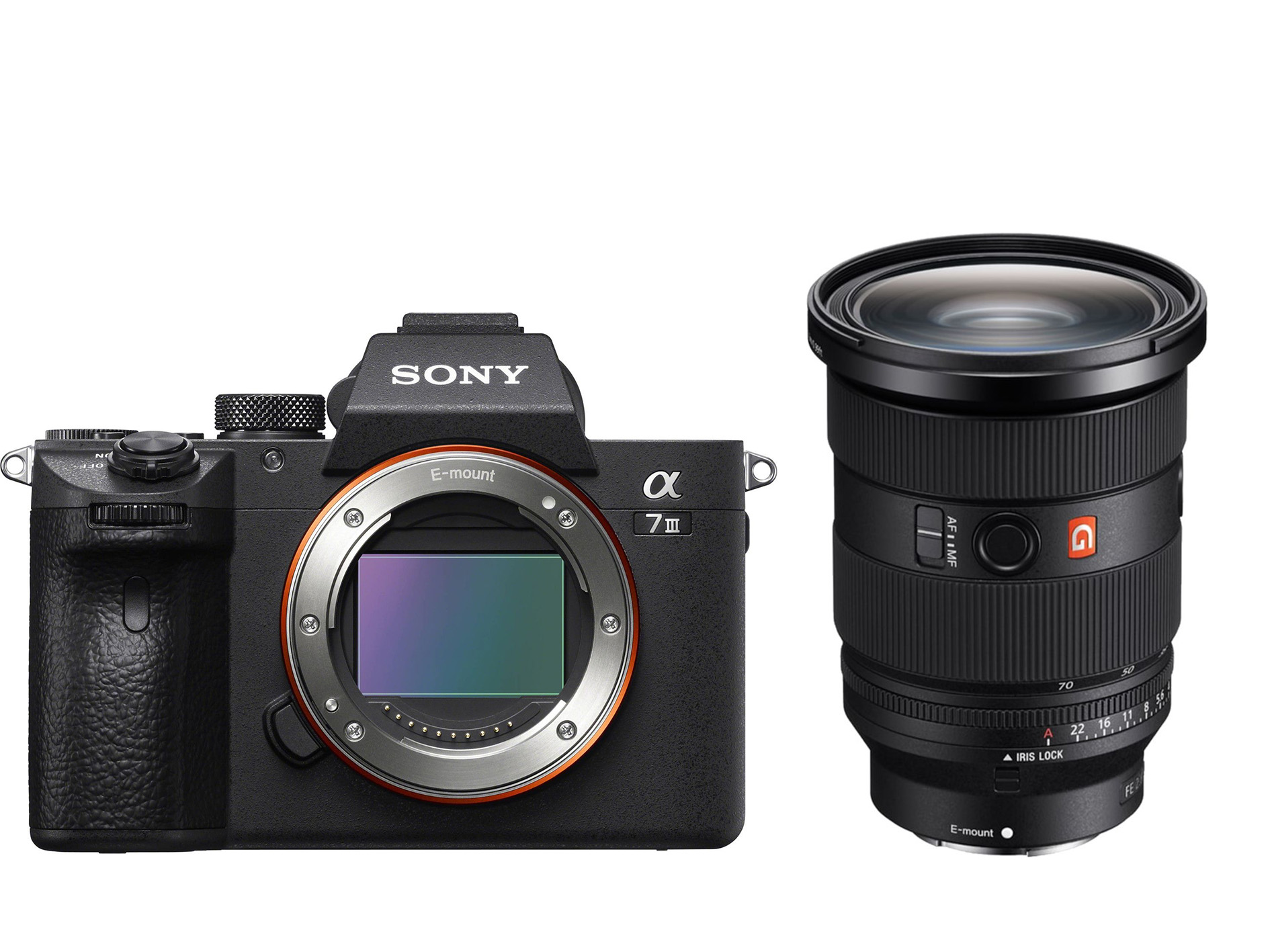 Sony A7 III body Zwart + Sony SEL 24-70mm F2.8 GM2