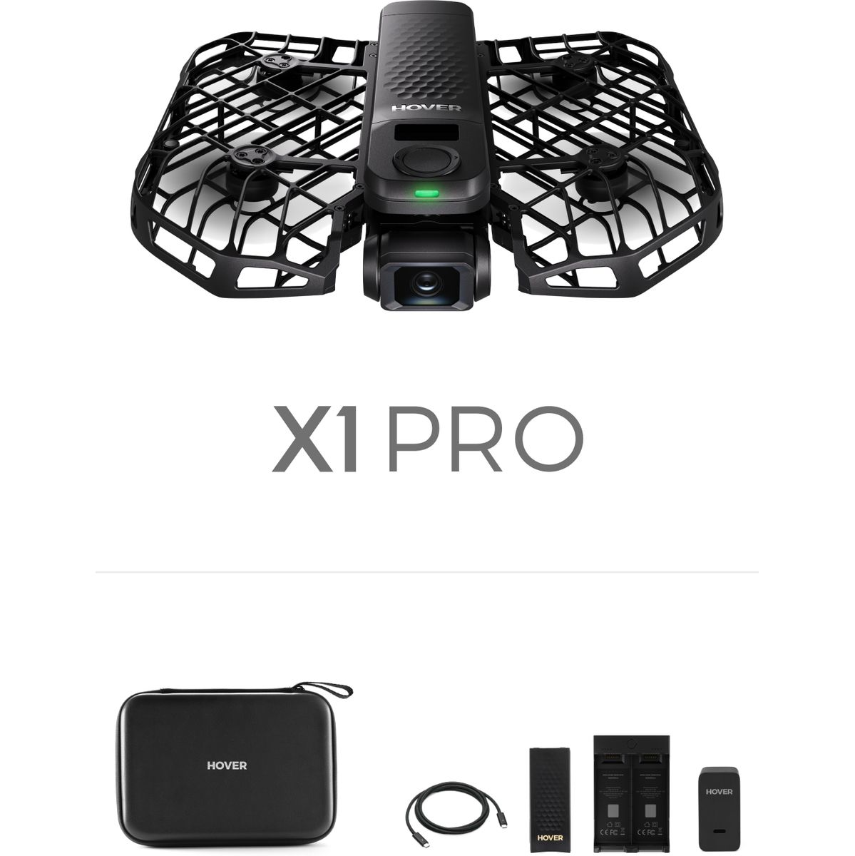Hoverair X1 Pro Basic Combo Black