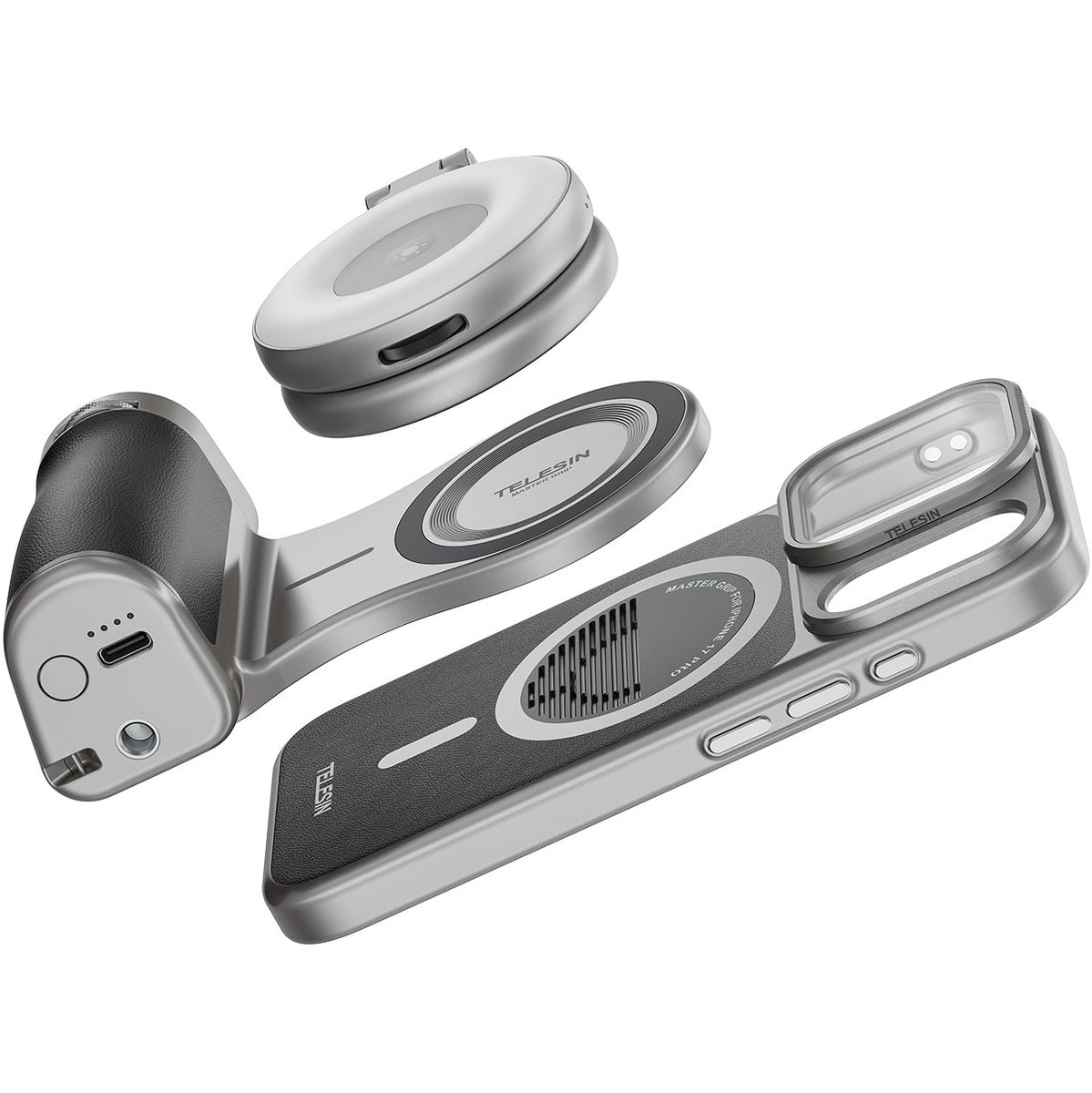 Telesin Master Grip For iPhone 17 Pro Max - Creator Combo
