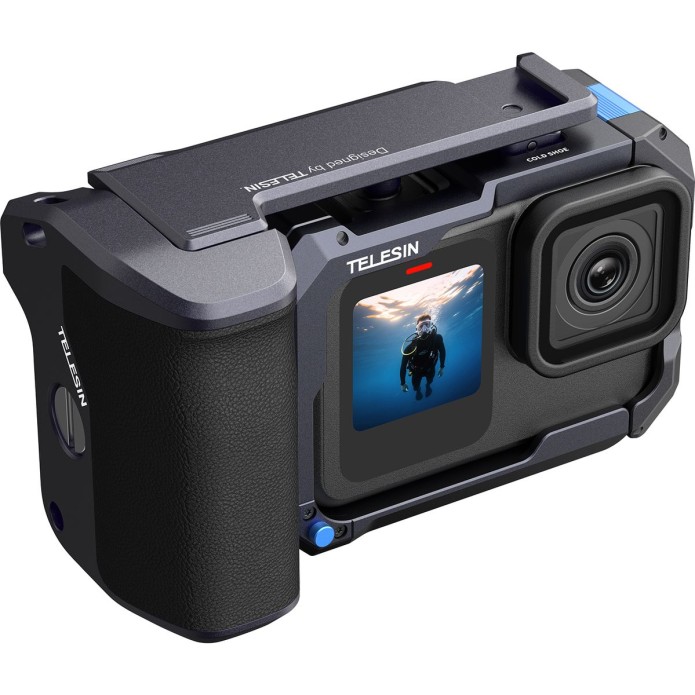 Telesin Streetgrip Kit For GoPro 9/10/11/12/13 w/ Cage