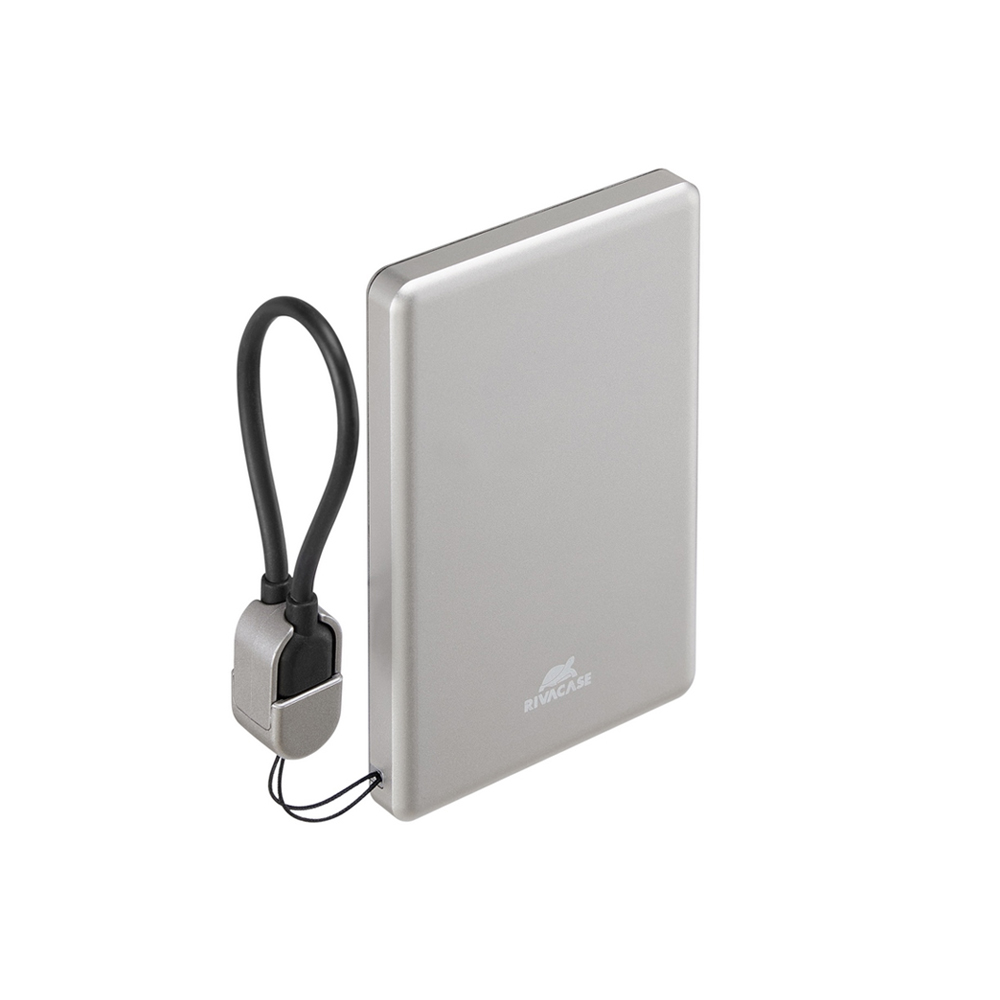 Rivacase VA2616 (5000 mAh) Magsafe wireless 15W + QC/PD20W power bank with cable loop