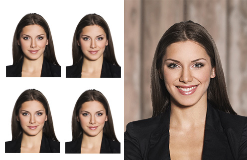 Officiële pasfoto laten maken in Amersfoort bij Foto-Groep inclusief portretfoto