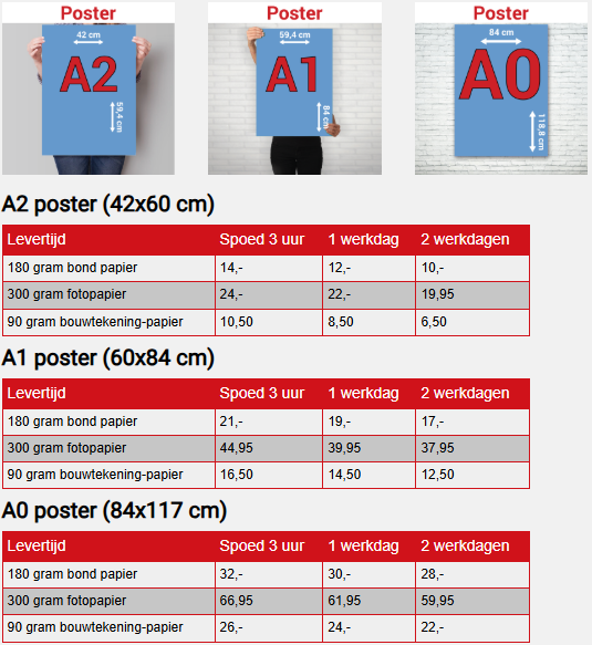Posters bij Foto-Groep